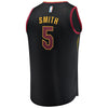 Image of JR Smith Cleveland Cavaliers Branded Fast Break Jersey Black - Statement Edition