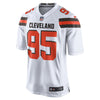 Image of Myles Garrett Cleveland Browns Game Jersey - White 2018/2019