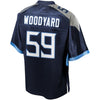 Image of Wesley Woodyard Tennessee Titans Pro Line Team Player Jersey – Navy 2018/2019