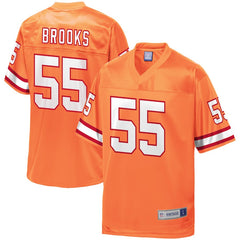 Derrick Brooks Tampa Bay Buccaneers Pro Line Retired Player Jersey – Orange 2018/2019