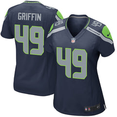 Shaquem Griffin Seattle Seahawks Women's Draft Pick Game Jersey – Navy 2018/2019