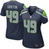 Image of Shaquem Griffin Seattle Seahawks Women's Draft Pick Game Jersey – Navy 2018/2019