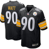 Image of T.J. Watt Pittsburgh Steelers Game Jersey - Black 2018/2019