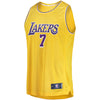 Image of JaVale McGee Los Angeles Lakers Branded Fast Break Jersey - Icon Edition - Gold