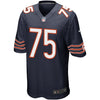 Image of Kyle Long Chicago Bears Game Jersey - Navy Blue 2018/2019