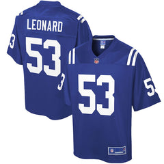 Darius Leonard Indianapolis Colts NFL Pro Line Player Jersey  Royal