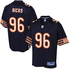 Men's Chicago Bears Akiem Hicks Pro Line Navy Team Color Jersey 2018/2019