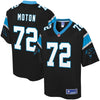 Image of Taylor Moton Carolina Panthers Pro Line Player Jersey - Black 2018/2019