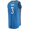 Image of Nerlens Noel Oklahoma City Thunder Branded Fast Break Jersey - Icon Edition - Blue