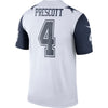 Image of Dak Prescott Dallas Cowboys Color Rush Legend Jersey - White 2018/2019