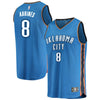 Image of Alex Abrines Oklahoma City Thunder Branded Fast Break Player Jersey Blue - Icon Edition