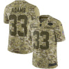 Image of New York Jets Jamal Adams Camo Jersey 2018 - 2019