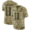 Image of New England Patriots Julian Edelman Camo Jersey 2018 - 2019