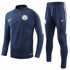 Manchester City Football Kits Navy Training Suits 2018-2019