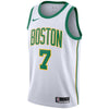 Image of Jaylen Brown Boston Celtics White Swingman City Edition Jersey 2018 - 2019