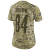 Image of Women's Pittsburgh Steelers Antonio Brown Camo Jersey 2018 - 2019