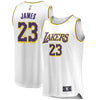 Image of LeBron James Los Angeles Lakers White Swingman Jersey 2018 - 2019