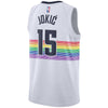 Image of Nikola Jokic Denver Nuggets White Swingman City Edition Jersey 2018 - 2019