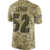 Image of Baltimore Ravens Ray Lewis Camo Jersey 2018 - 2019