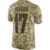 Image of Los Angeles Chargers Philip Rivers Camo Jersey 2018 - 2019