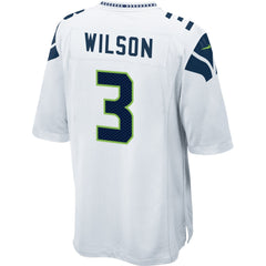 Seattle Seahawks Russell Wilson White Jersey 2018 - 2019