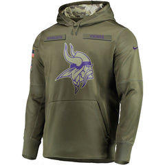 Men's Minnesota Vikings Pullover Hoodie 2018 - 2019