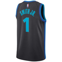 Dennis Smith Dallas Mavericks Anthracite Swingman City Edition Jersey 2018 - 2019