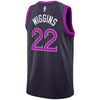 Image of Andrew Wiggins Minnesota Timberwolves  Purple Swingman City Edition Jersey 2018 - 2019