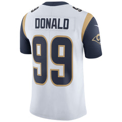 Los Angeles Rams Aaron Donald White Jersey 2018 - 2019