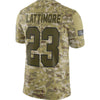 Image of New Orleans Saints Marshon Lattimore Camo Jersey 2018 - 2019