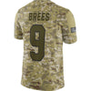 Image of New Orleans Saints Drew Brees Camo Jersey 2018 - 2019