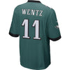 Image of CARSON WENTZ PHILADELPHIA EAGLES JERSEY 2018 - 2019