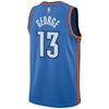 Image of Paul George Oklahoma City Blue Swingman Jersey 2018 - 2019