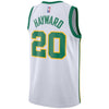 Image of Gordon Hayward Boston Celtics White Swingman City Edition Jersey 2018 - 2019
