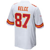 Image of Kansas City Chiefs Travis Kelce White Jersey 2018 - 2019