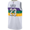 Image of Anthony Davis New Orleans Pelicans White Swingman City Edition Jersey 2018 - 2019