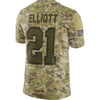 Image of Dallas Cowboys Ezekiel Elliott Camo Jersey 2018 - 2019