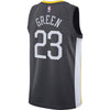 Image of Draymond Green Golden State Warriors Charcoal Swingman Jersey 2018 - 2019