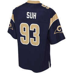 Los Angeles Rams Ndamukong Suh Black Jersey 2018 - 2019