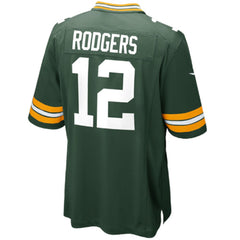 Green Bay Packers Aaron Rodgers Green Jersey 2018 - 2019
