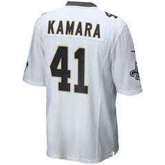 New Orleans Saints Alvin Kamara  White Jersey 2018 - 2019