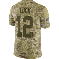 Indianapolis Colts Andrew Luck Camo Jersey 2018 - 2019