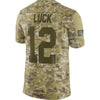 Image of Indianapolis Colts Andrew Luck Camo Jersey 2018 - 2019