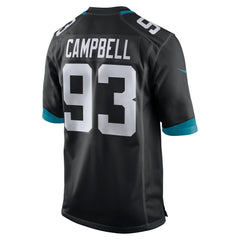 Jacksonville Jaguars Calais Campbell Black Jersey 2018 - 2019