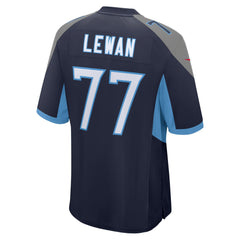 Tennessee Titans Taylor Lewan Navy Jersey 2018 - 2019