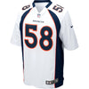 Image of Denver Broncos Von Miller White Jersey 2018 - 2019