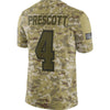 Image of Dallas Cowboys Dak Prescott Camo Jersey 2018 - 2019