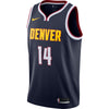 Image of Gary Harris Denver Nuggets Navy Swingman Jersey 2018 - 2019