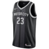 Image of Blake Griffin Detroit Pistons Black Swingman City Edition Jersey 2018 - 2019