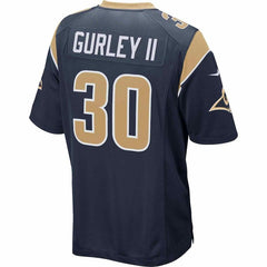 LOS ANGELES RAMS TODD GURLEY II NAVY JERSEY 2018 - 2019
